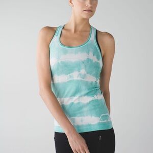 Lululemon Swiftly Tech Racerback Heathered Tranquil Blue Tank Top 4